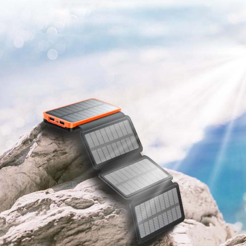 25000mAh Solar Power Bank Quick Charge