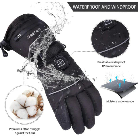 3 Pairs Heated Gloves
