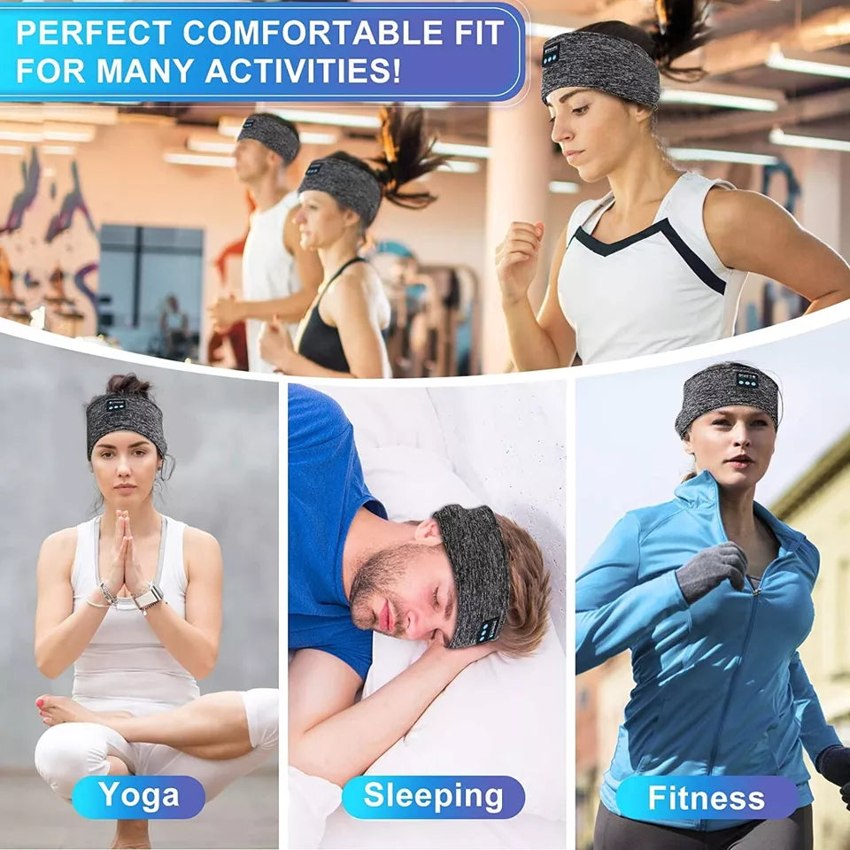 2-in-1 Wireless Sleeping Headphones Sports Headband