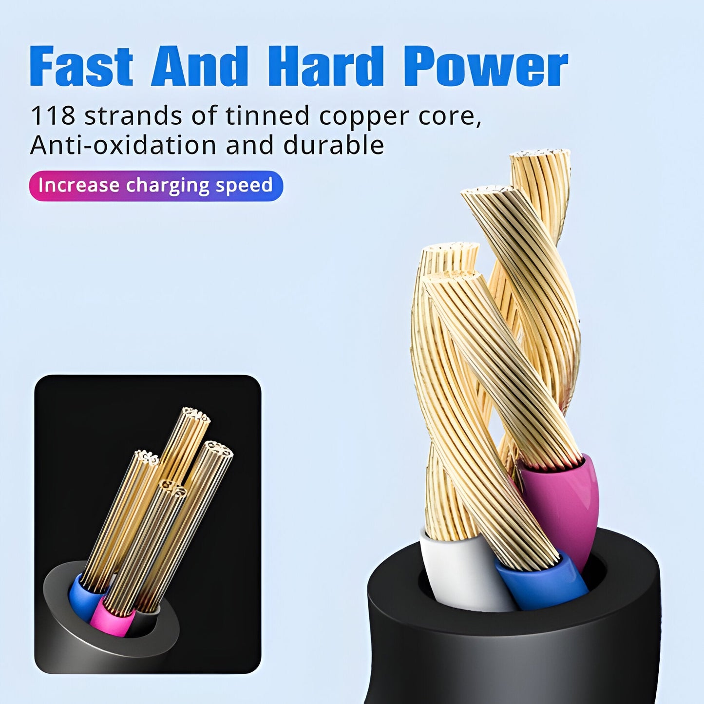 2-in-1 Multi USB Charging Cable