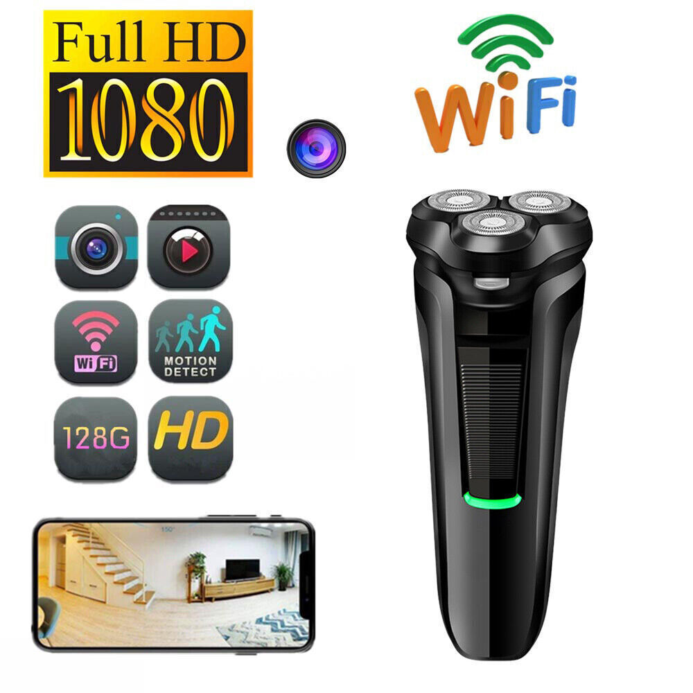1080P HD WiFi Mini Shaver Razor Camera