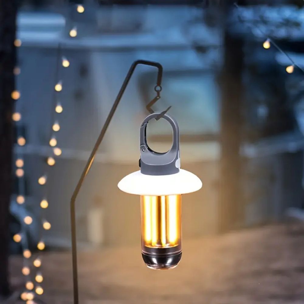 2-Pack LED Rechargeable Camping Lanterns