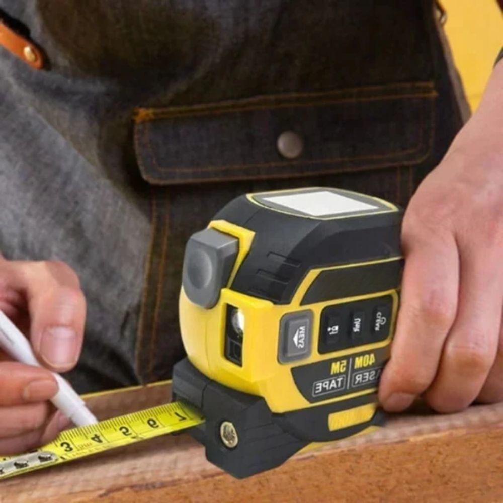 3-In-1 Infrared Laser Tape Measure