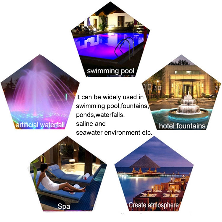 15W LED Wall-Mounted Pool Light