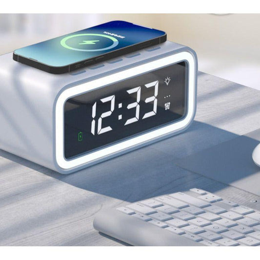 2-in-1 Alarm Clock Digital Display