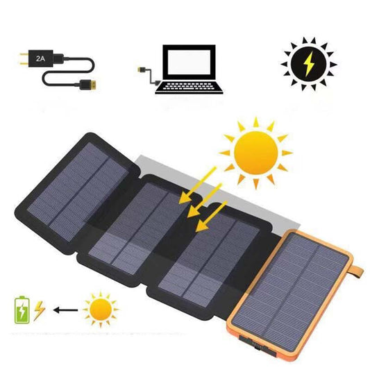 25000mAh Solar Power Bank Quick Charge