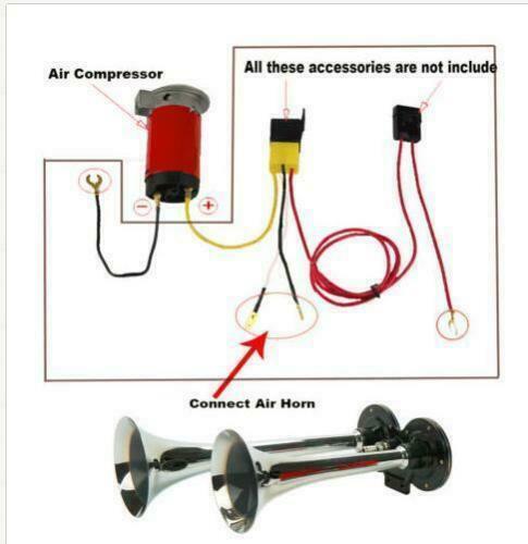 150dB Air Horn For Cars And Trucks