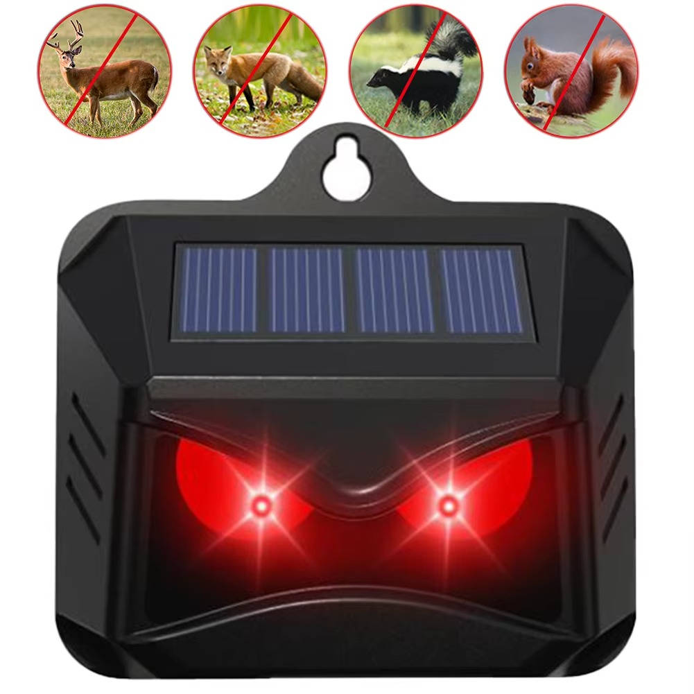 Solar Powered Ultrasonic Animal Repellent