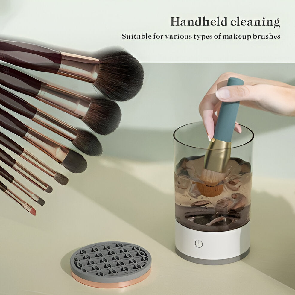 3-in-1 Cosmetic Brush Cleaner Machine