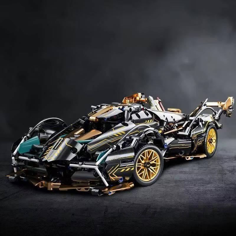 1690 Piece V12 Model Car Building Blocks