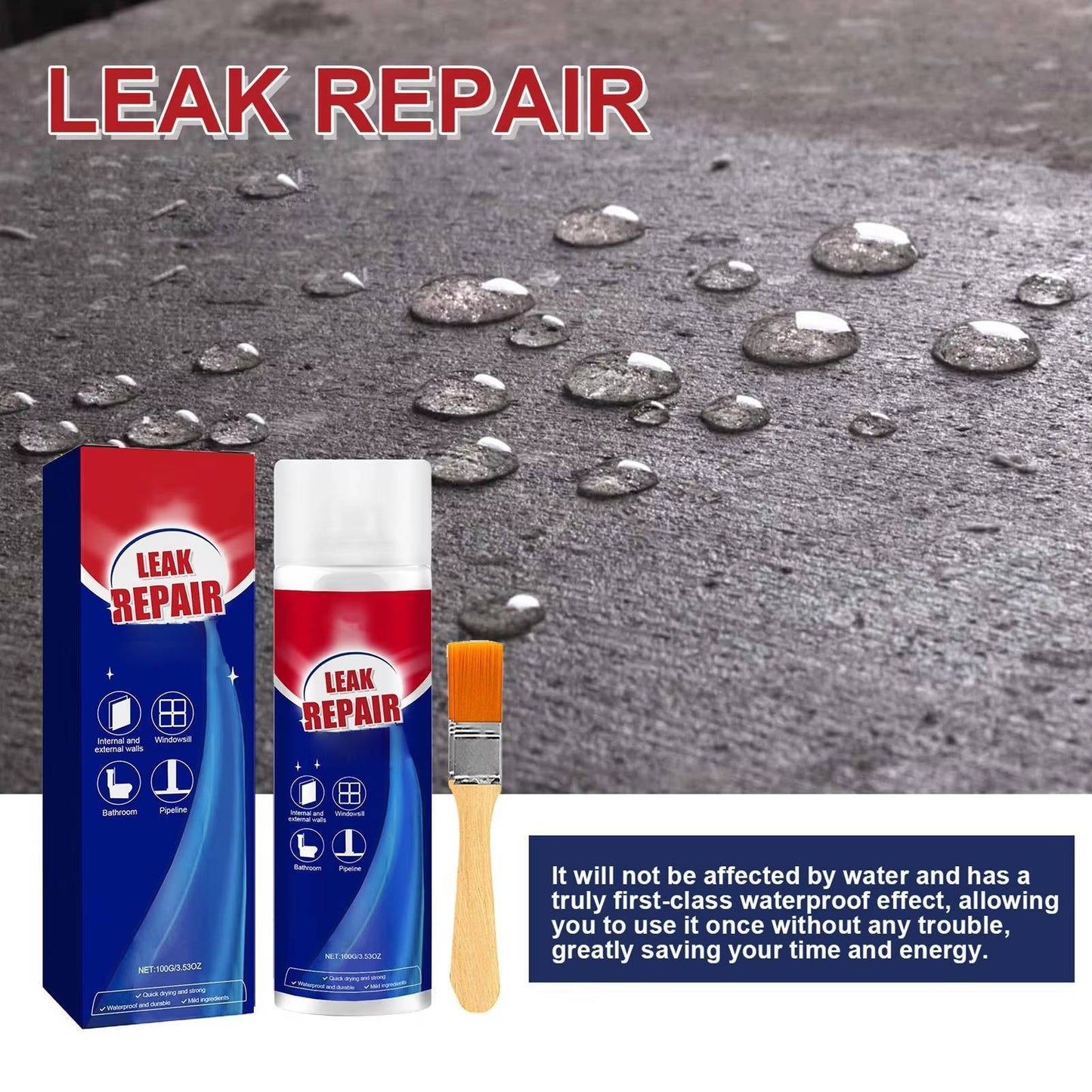 Leak Repair Waterproof Sealant Spray