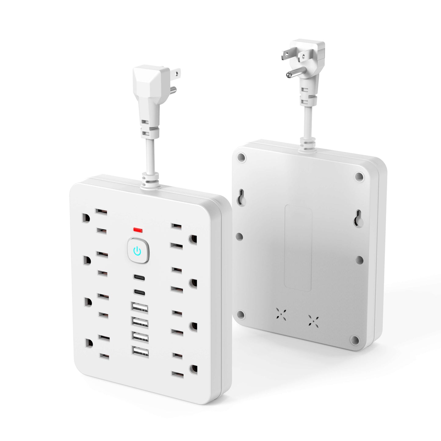 14-in-1 Power Strip With Surge Protection