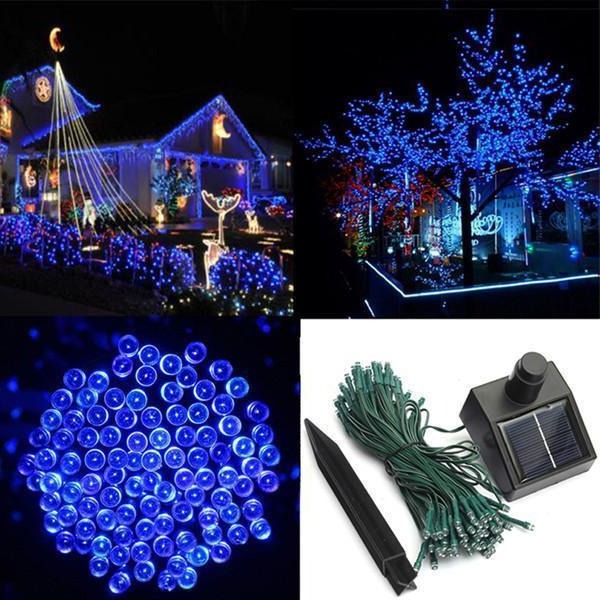 17-Meter 100 LED Solar Fairy Lights
