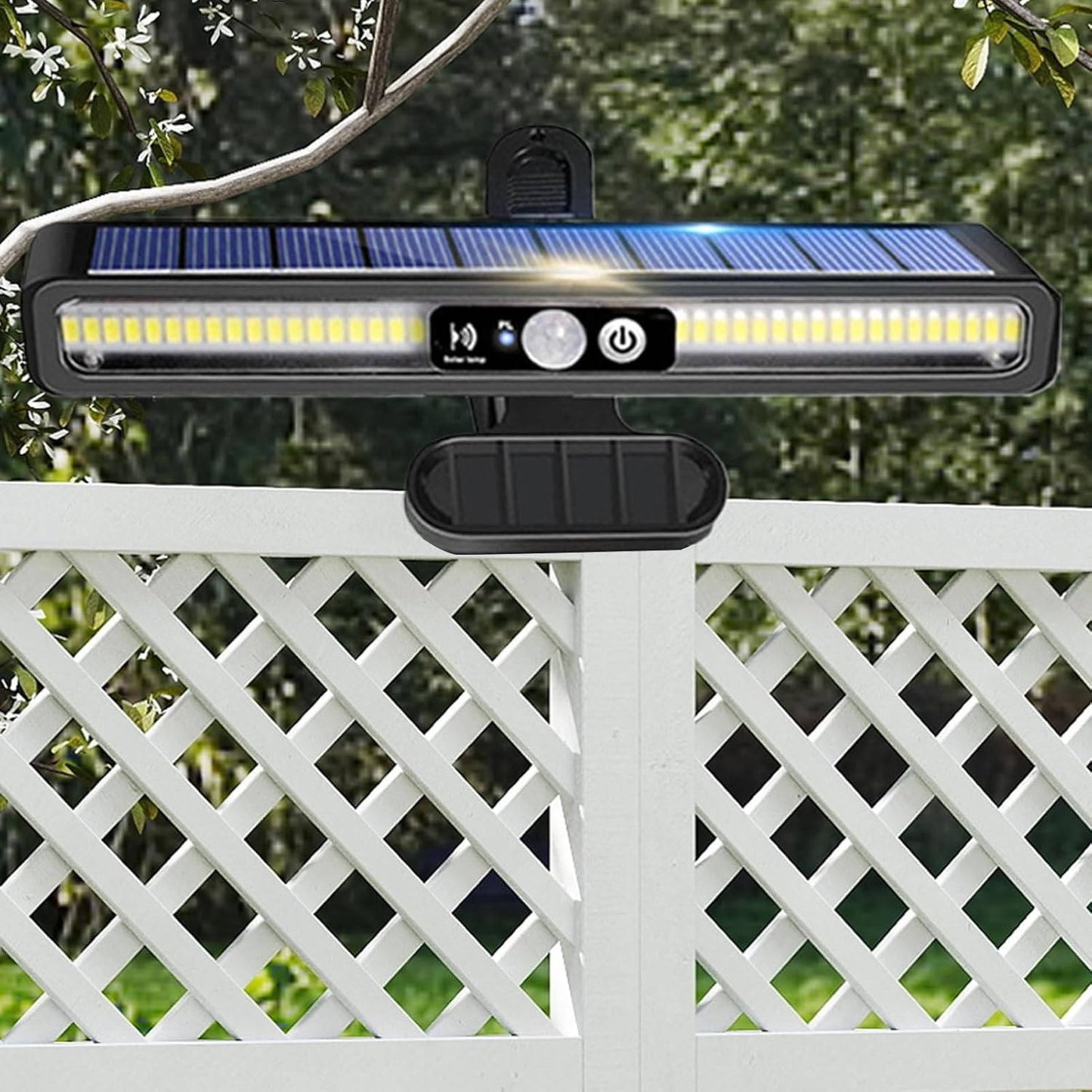Portable Solar Fence Lights