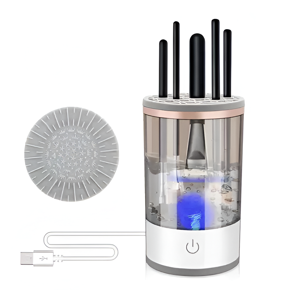 3-in-1 Cosmetic Brush Cleaner Machine