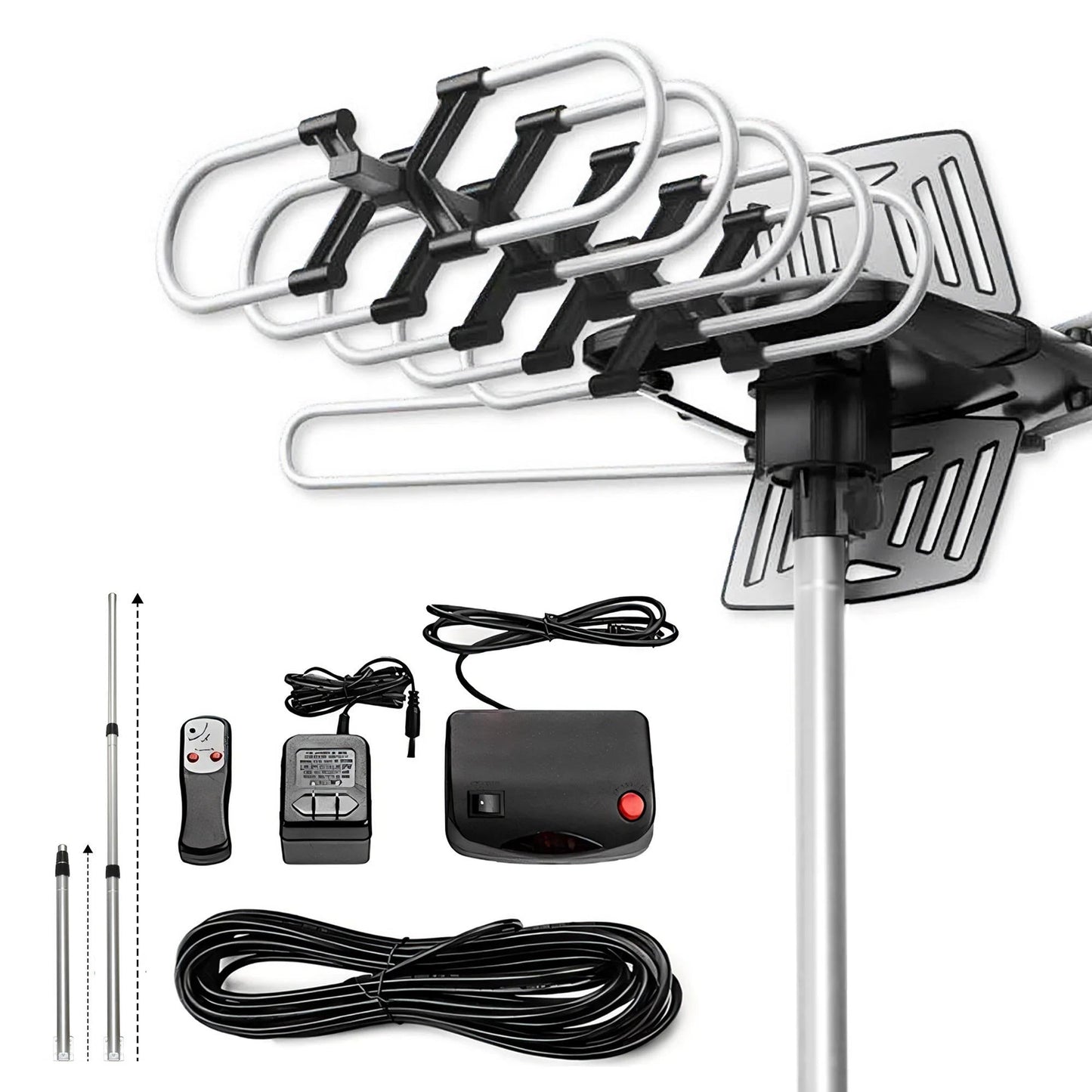 Long Distance Outdoor HD TV Antenna 360°