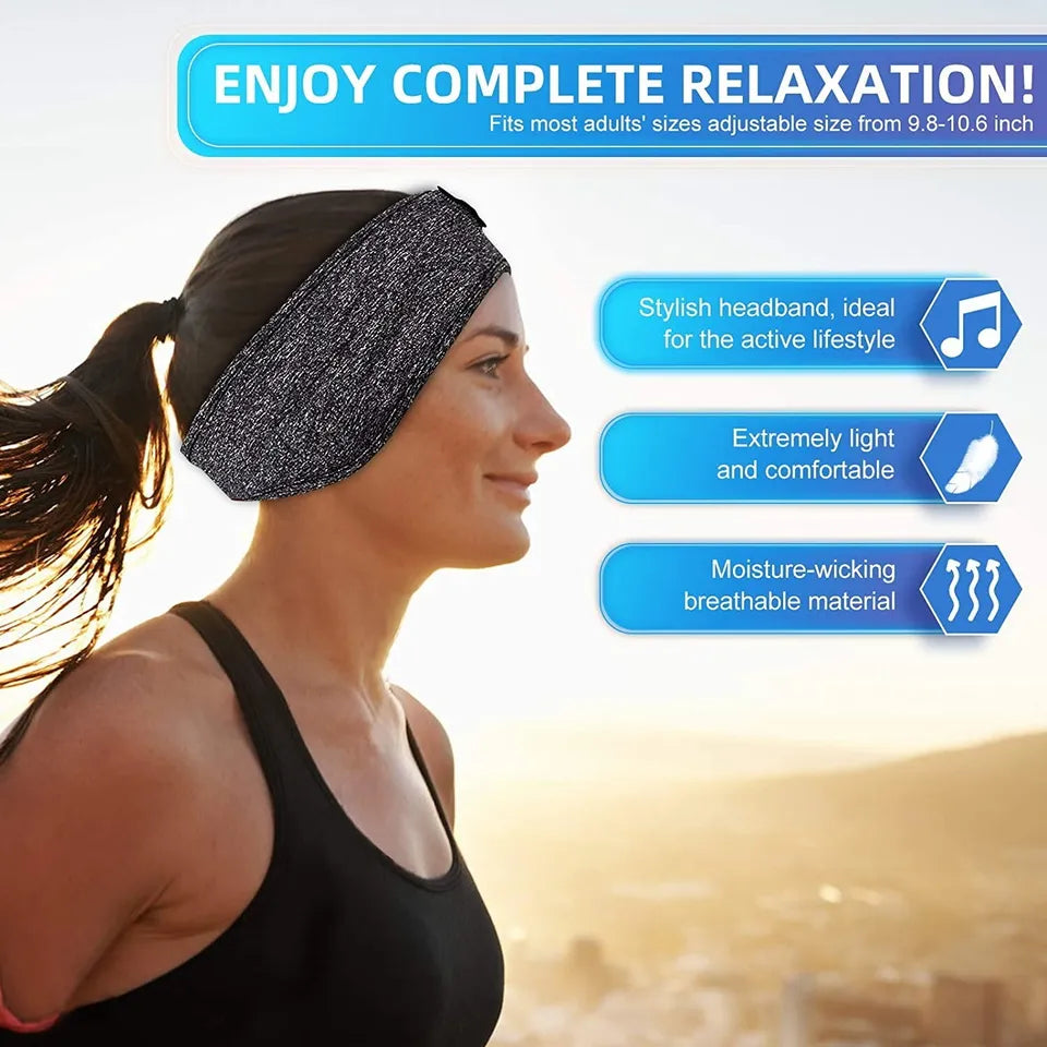 2-in-1 Wireless Sleeping Headphones Sports Headband